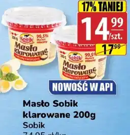 API MARKET Masło Sobik klarowane oferta