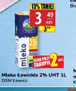 API MARKET Mleko Lowickie 2% UHT oferta