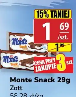 API MARKET Monte Snack oferta