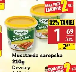 API MARKET Musztarda sarepska Develey oferta
