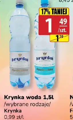 API MARKET Krynica woda oferta