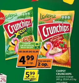 Groszek Chipsy Crunchips oferta