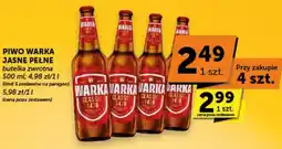 Groszek Piwo Warka Jasne Pełne oferta