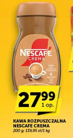Groszek Kawa rozpuszczalna Nescafe Crema oferta