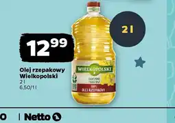 Netto Olej rzepakowy Wielkopolski oferta