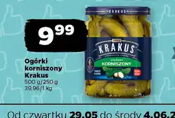 Netto Ogórki korniszony Krakus oferta