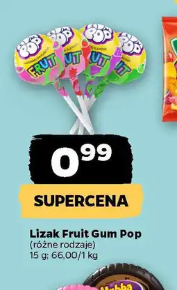 Lizak Fruit Gum Pop