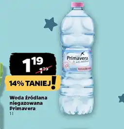 Netto Woda źródlana niegazowana Primavera oferta