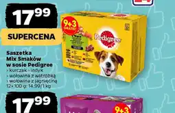 Netto Saszetka Mix Smaków w sosie Pedigree oferta