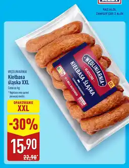 ALDI Wędliniarnia kiełbasa śląska xxl oferta
