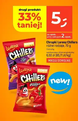 Dealz Chrupki Lorenz Chillers słodka papryka 70g oferta