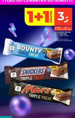 Dealz Baton Mars Triple Treat 40-45g oferta