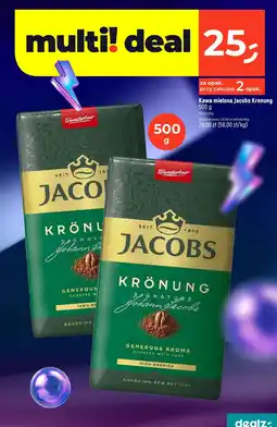 Dealz Kawa mielona Jacobs Kronung 500g oferta