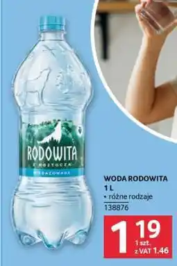 Selgros Woda Rodowita oferta