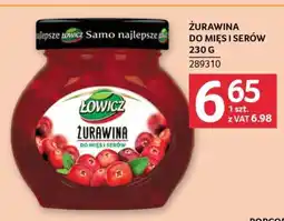 Selgros Żurawina do mięs i serów 230 g oferta