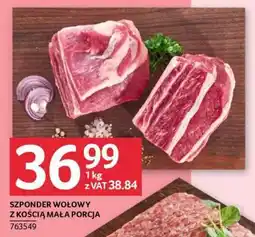 Selgros Szponder wołowy z kością mała porcja oferta