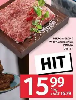 Selgros MIĘSO MIELONE WIEPRZOWE MAŁA PORCJA oferta