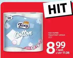 Selgros FOXY PAPIER TOALETOWY 4 ROLKI oferta