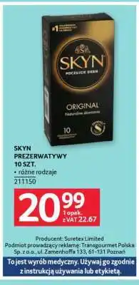 Selgros SKYN Prezerwatywy oferta
