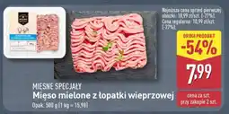 ALDI Mięso mielone z łopatki wieprzowej oferta