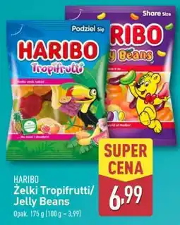 ALDI HARIBO Żelki Tropifrutti/Jelly Beans oferta