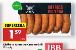 Biedronka Kiełbasa rusztowa Czas na Grill oferta