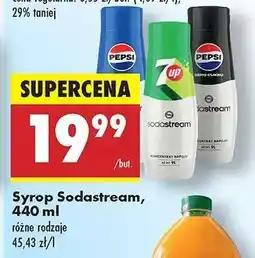 Biedronka Syrop Sodastream, 440 ml oferta