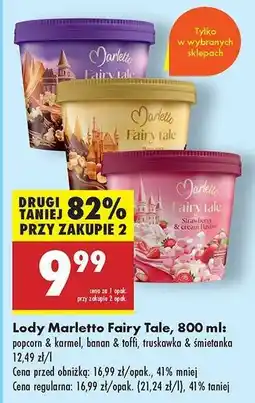 Biedronka Lody Marletto Fairy Tale, 800 ml oferta