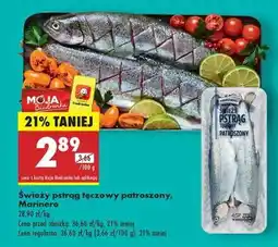 Biedronka Świeży pstrąg tęczowy patroszony Marinero oferta