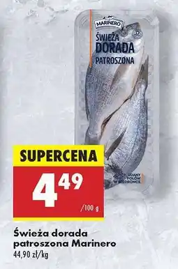 Biedronka Świeża dorada patroszona Marinero oferta