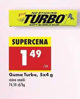 Biedronka Guma Turbo, 5x4 g oferta
