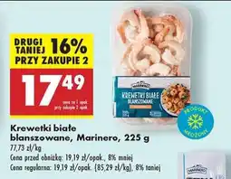 Biedronka Krewetki białe blanszowane Marinero , 225 g oferta