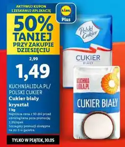 Lidl Cukier biały kryształ oferta