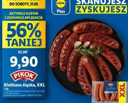 Lidl Kiełbasa śląska XXL oferta