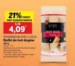 Lidl Bułki do hot dogów oferta