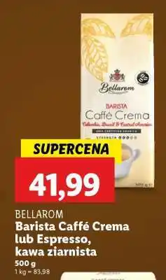 Lidl BELLAROM Barista Caffé Crema lub Espresso, kawa ziarnista oferta