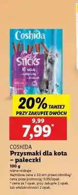 Lidl COSHIDA Przysmaki dla kota – patyczki oferta