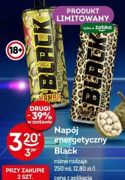 Żabka Napój energetyczny Black oferta