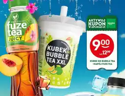 Żabka Kubek do Bubble Tea + napój Fuze Tea oferta