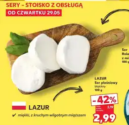Kaufland Ser pleśniowy Lazur oferta