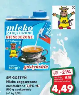 Kaufland Mleko zagęszczone SM Gostyń oferta