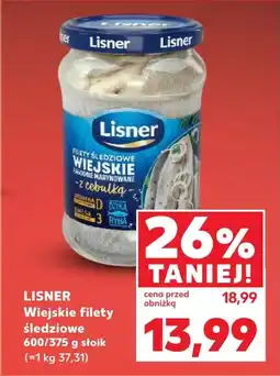 Kaufland Filety śledziowe Lisner oferta