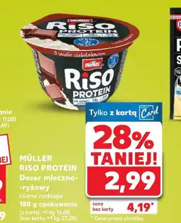 Kaufland Deser ryżowy Riso oferta