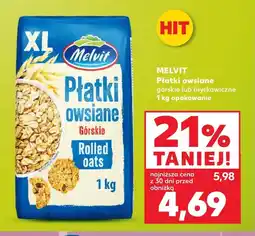 Kaufland Płatki owsiane Melvit oferta