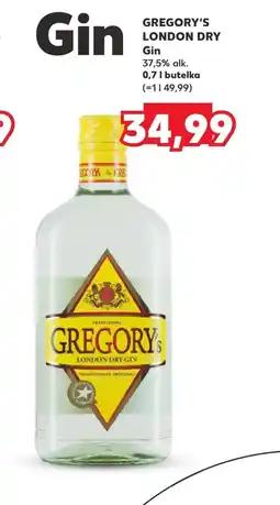 Kaufland Gin Gregory's London Dry oferta