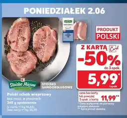 Kaufland Schab wieprzowy K-Stoisko Mięsne oferta