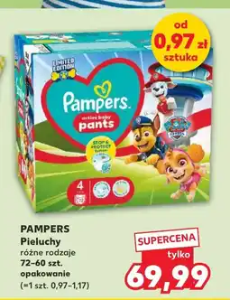 Kaufland Pieluchy Pampers oferta