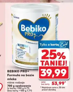 Kaufland Mleko modyfikowane Bebiko oferta