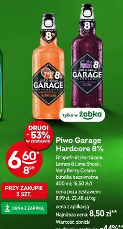 Żabka Piwo Garage Hardcore 8% oferta