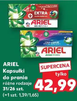 Kaufland Ariel kapsułki do prania oferta